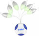 Yuki Flotter Obal L 6pcs Silver Glow