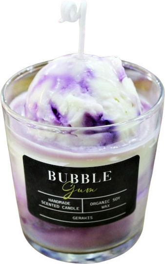 Gerakis Αρωματικό Κερί Σόγιας σε Βάζο με Άρωμα Bubble Gum 8.5x8.9εκ.