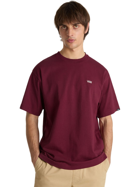 Vans Left Chest Ii T-shirt Burgundy