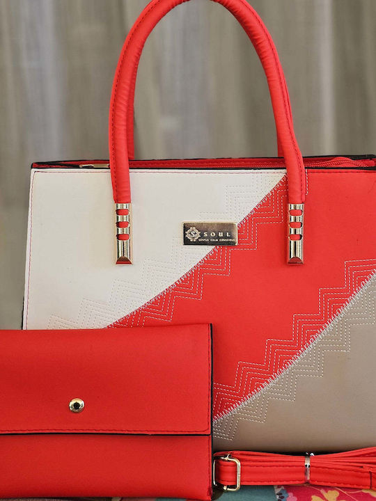 Women's Bag Shoulder Red -231109