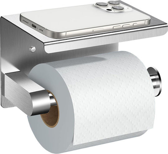 Verk Group Wall Mounted Paper Holder Silver