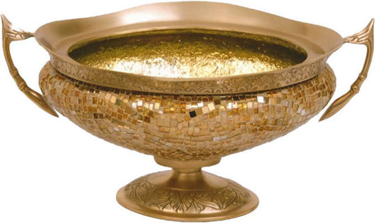 Karvounis Γόνδολα Γυάλινη Μπρούτζινη Βάση 40x20cm 6381gbsm 6381gbsm