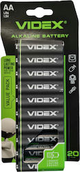 Videx AA 1.5V 20pcs LR6/20B/AA