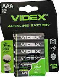 Videx AAA 1.5V 12pcs LR03/12B/AAA