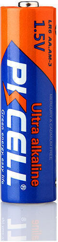 Pkcell Alkaline Batterien AA 1.5V 5Stück