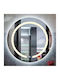Mysmartmirror 90x90 Осветено Огледало Touch On Off Dimmer