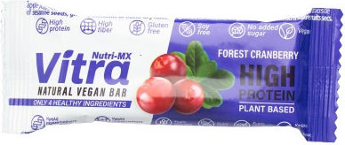 Starfoods Raw Cereal Bar with Cranberry 50g