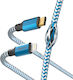 HAMA USB-C zu Lightning Kabel Blau 1.5m (00201561)