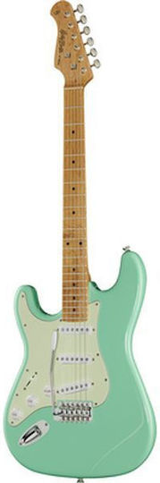 St-62cc Mn Lh Електрическа Китара Seafoam Зелен