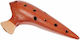 Plaschke Ocarina G Terracotta Ceramic in Tuning G with 10 Holes