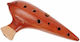 Plaschke Ocarina D Terracotta Ceramic in Tuning D 10 Holes