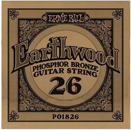 Ernie Ball 1826 Single Phosphor Bronze Slinky 026