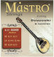 Șiruri De Caractere 3 Corzi Set Pentru Bouzouki Tzouras Mastro Silver 11-24