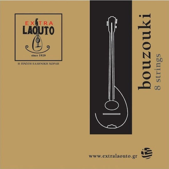 Extra Laouto Classic Strings 8-String Bouzouki 0 10.5