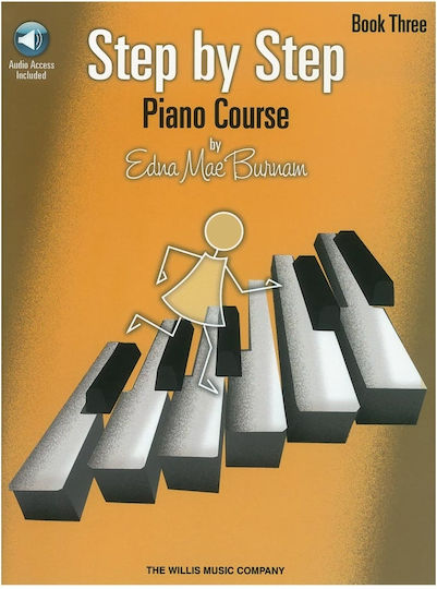 Edna-mae Burnam Step By Step Piano Course Book 3 & Online Audio