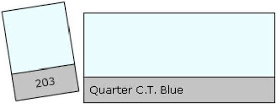 Lee Farbfilter 203 Q.c.t Blau