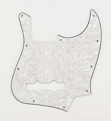 Jazz Bass 3-ply White Pearloid