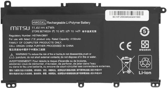 Mitsu Съвместима Батерия за HP Павилион с 4150mAh