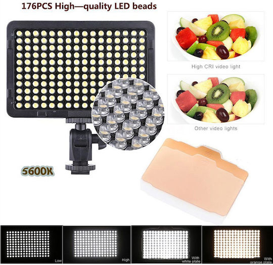 Tolifo Tolifo 176 LED-Licht Kaltlicht 5500K