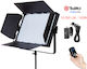 Tolifo LED-Panel 3200KK 100W mit Lichtstrom 10000lmlm