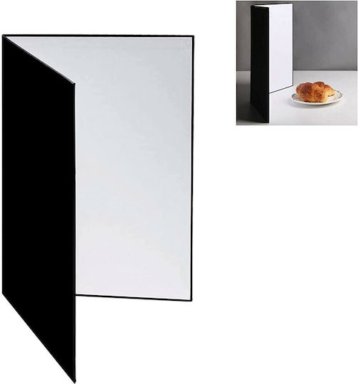 Oem Irisfot 3-in-1 Cardboard Reflector Black Silver White 30x42cm Rf3sw