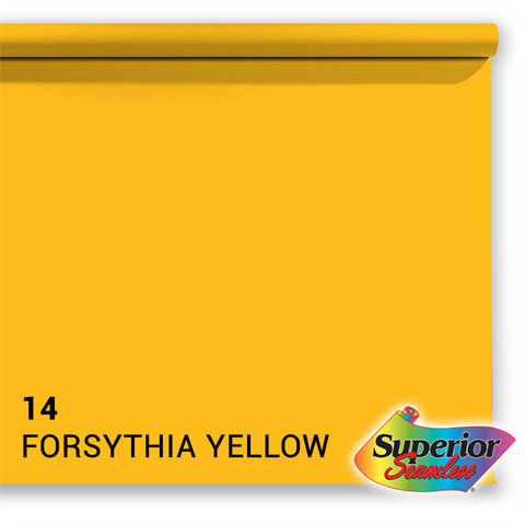 Hârtie Fundal Fotografic Superior 14 Forsythia Galben 2.72 X 11m