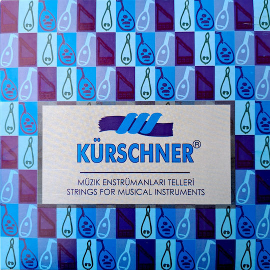 Kurschner Син Набор C-110 Твърди Струни Oud