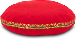 Bürstenkissen Für Meditationsschale 17cm Singing Bowl Cushion Rotes