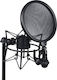 Ld Systems Dsm-400 Αντικραδασμική Βάση Μικροφώνου Pop Filter 130mm