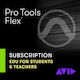Avid Pro Tools Ultimate Sub Edu S T