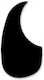 Acoustic Guitar Pickguard Black Left Hand