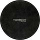 Thorens Кожен Слипмат Suede Черен