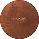 Thorens Κάλυμμα Πλατό Δέρμα Suede Καφέ