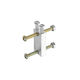 Aluminum Alloy Tt Motor Bracket Smart Robot M3 Screws