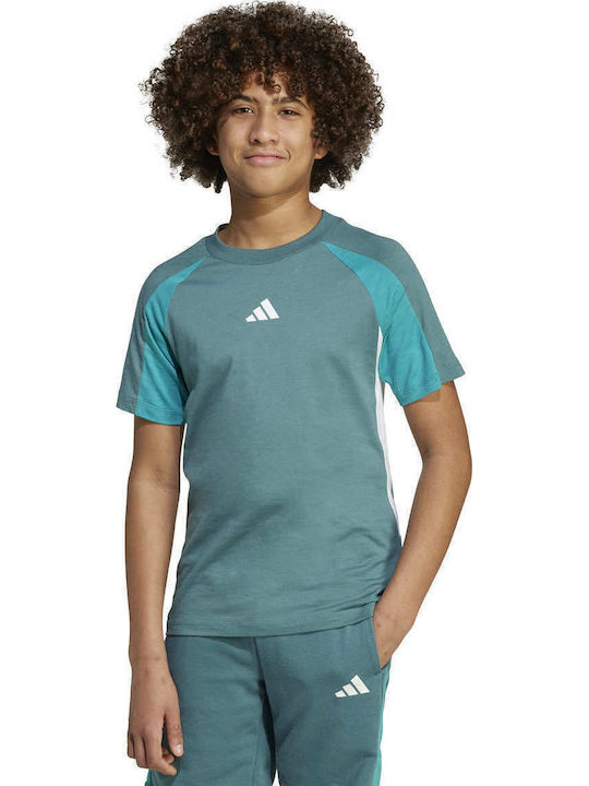 adidas Детска тениска Зелен Seasonal Essentials...