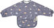 Bimbidreams Trex Waterproof Fabric Coverall with Hoop & Loop Fastener, Pocket & Sleeves Blue