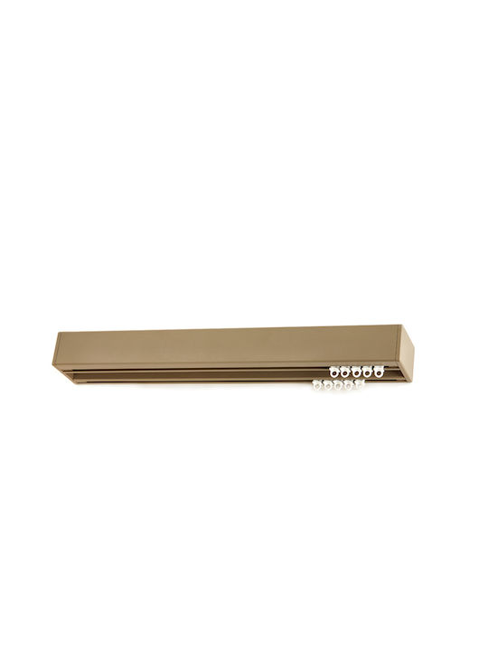 Anartisi Prisma Two-Way Metallic Curtain Track ...
