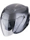Scorpion EXO Z1 Mat Pearl Black Motorcycle Helmet Jet ECE 22.06 with Sun Visor