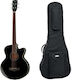Harley Benton B-30bk-fl Bass Acustic Cu Husă