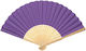 FantazyStores Purple Fan 21cm