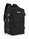 Zagatto Backpack Αδιάβροχο 15lt Μαύρο