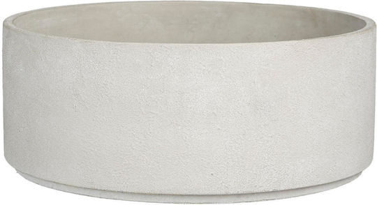 Supergreens Planter Concrete Gray 38x38cm.