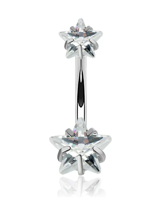 Amalfi Accessories Bauchnabel Piercing aus Stahl