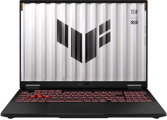 Asus TUF Gaming A16 16" FHD+ 165Hz (Ryzen 7-260/16GB/512GB SSD/GeForce RTX 5050/W11 Home) Mecha Gray (GR Keyboard)