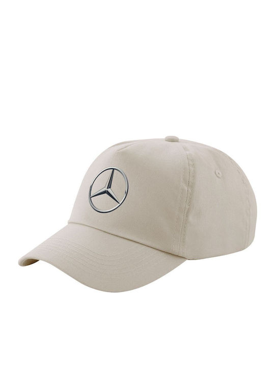 Mercedes Μπεζ Sand Πεντάφυλλο Καπέλο Ενηλίκων Β...