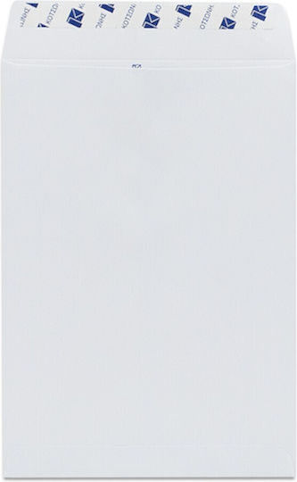 KOTSONIS Envelope Correspondence with Adhesive 1pcs in White Color