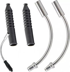 90° Tube Bicycle V-brake Brake Hoses Set of 2 Pieces