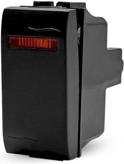 Geyer Mechanism for Wall Push Button Switch in Gray Color 7701.6