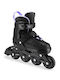 Spokey Skates Inline Αυξομειούμενα Rollers Μαύρα Ενηλίκων