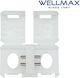 Wellmax LED Streifen Anschluss Ac 12mm 02.038.0180 5 Stück